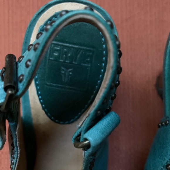 Frye slingback peep toe sandals - Picture 9 of 12